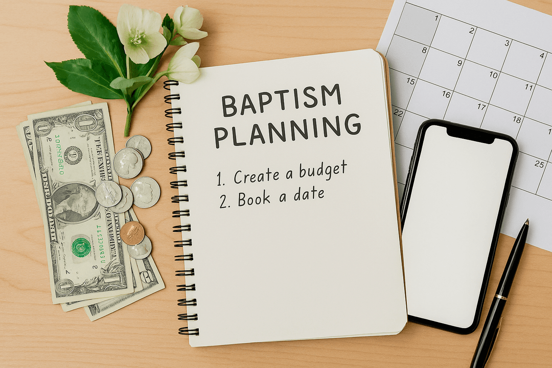 Save Time and Money When Planning a Baptism