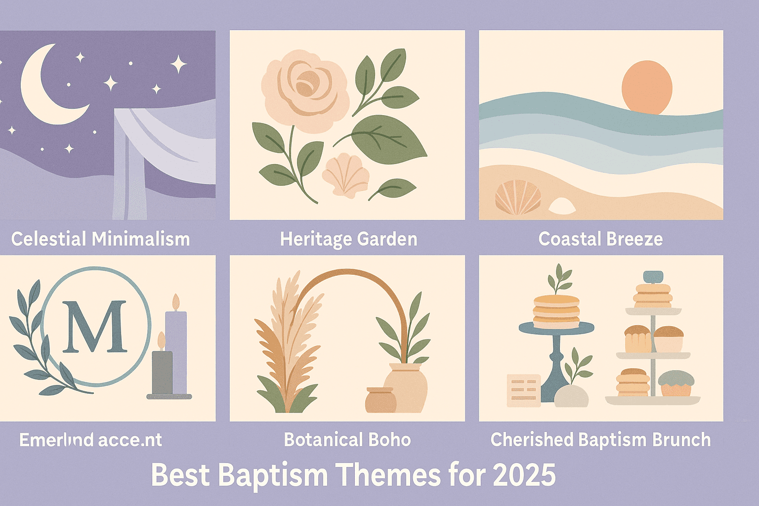 Best Baptism Themes for 2025: Elegant, Modern, and Traditional