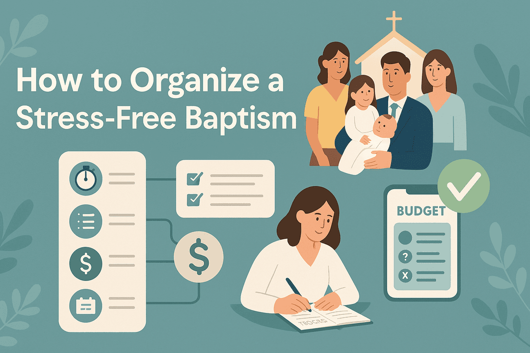 How to Organize a Stress-Free Baptism: The Complete Guide