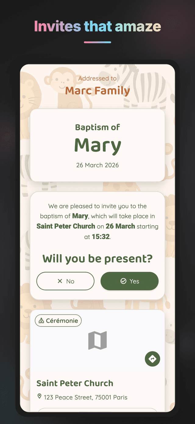 BaptiDay app screenshot 4