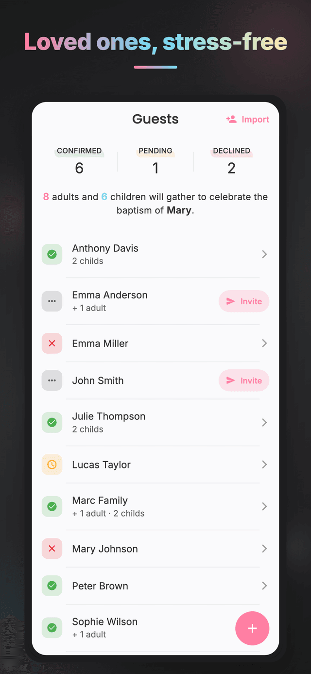 BaptiDay app screenshot 5